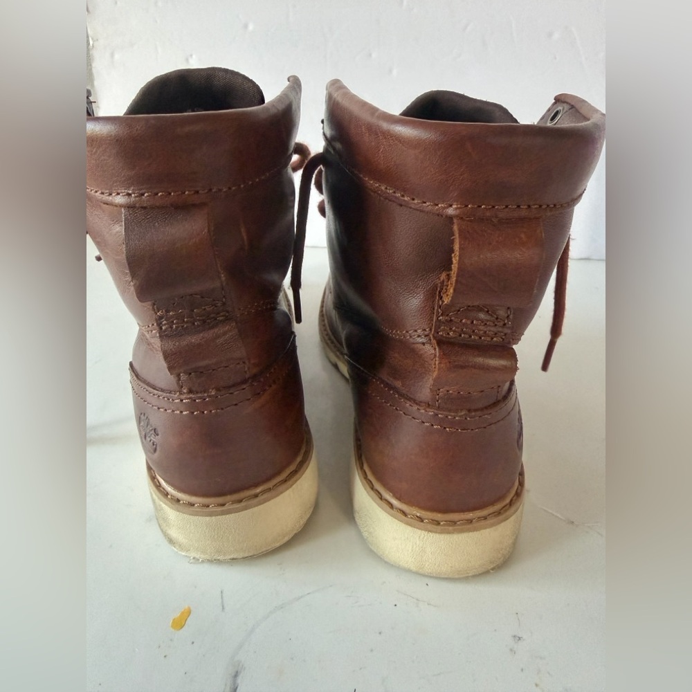 Timberland brown leather boots size 6 - Picture 6 of 15